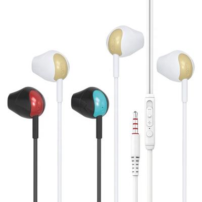 China Yoodex F19 Metal Shell In-Ear 3.5mm Comfortable Wearing Earphone With Microphone Volume Control Bass Stereo Headphones For Mobile Phone for sale