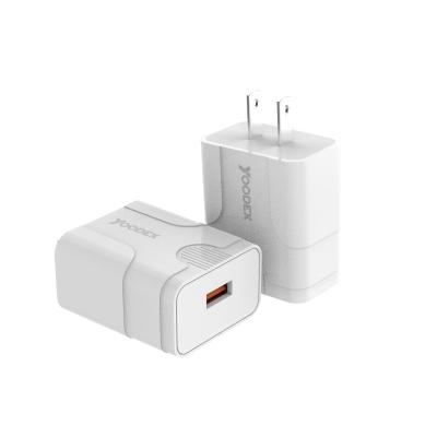 China High Quality Quick Charger A13 QC 3.0 Fast Charger With USB To Type-C Cable 5V3A 9V2A 12V1.5A 18w Phone Charger for sale