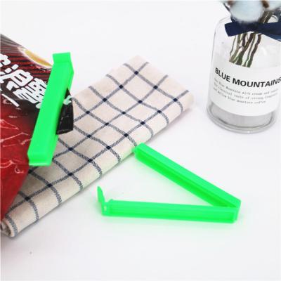 China Viable Customized Plastic Seal Clip For Dog Food Bag Sealing Clip Clamp For Tea Coffee Food Bag Crisp Sealer Clips For Bags for sale