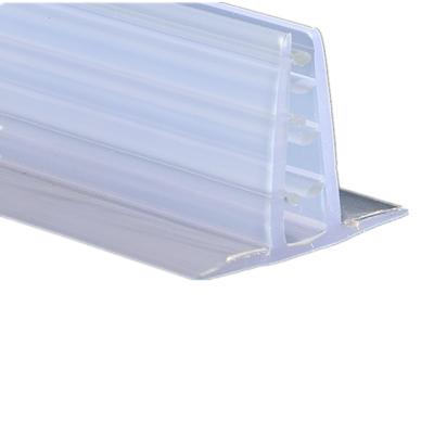 China Practical Durable Supermaerket Display China Transparante Supermarkt PVC Data Strip Holders For Supermarket Shelf Label Holder for sale