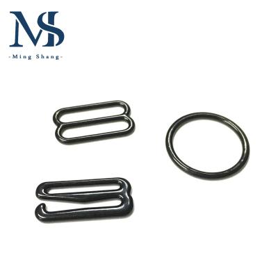 China Comfortable Swimwear Ring Sliders Buckle Underwear Accessories Adjuster Clasp Fasten Hook Bra Buckle for sale