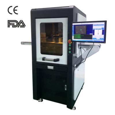 China Auto-focus JPT MOPA M7 20W 30W 60W 80W Fiber Laser Engraving Machine Marker Whole Enclosed Laser Marker Table Type Automated Loading Marker for sale