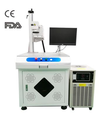 China RFH 3W 5W 8W 10W Laser Marking Machine Water Cooled UV Laser Marking Machine Plastic Wood Acrylic Acrylic Printing Open Type CE Certified for sale