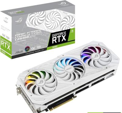 China ASUS_ ROG Strix GeForce RTX 3080 v2 LHR OC White Workstation Edition Gaming Gaming Graphics Card s9 s9j s9se l3 l3+ w/ PSU for sale