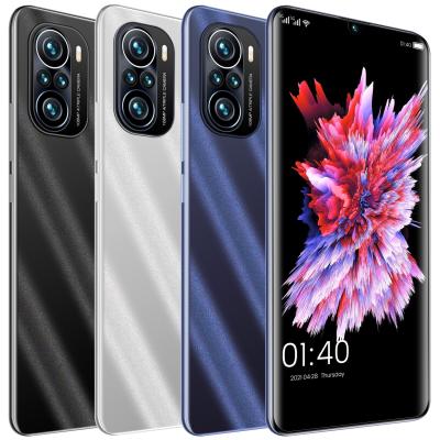 China Dual SIM Card Smartphone P50 Pro 6.1 Inch HD With Face ID LTE 4G Quad Core Ram 12GB ROM 512GB Cell Phones Android 10.0 Mobile Phone for sale