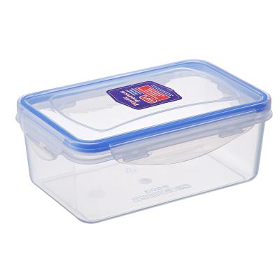 China Transparent Fresh-keeping Household Bowl Fresh-storage Lunch Box With Lid Refrigerator Food Fruit Sealed Storage Box for sale