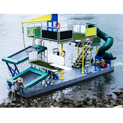 China Home Marine Hardware Fittings Water Platform Float Water Jumping Platform/Large Water Jumping Platform for sale