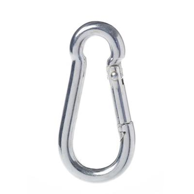 China Heavy Industry Stainless Steel Spring Snap Hook Carabiner for sale