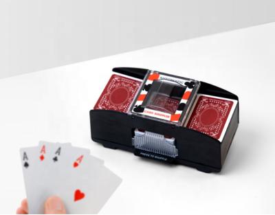 China 2 Deck Eco - Friendly Plastic Auto Card Shuffler for sale