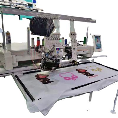 China Yiwu Textile Embroidery Machinery Lace Embroidery Machine With Cording Device Computer Design zu verkaufen