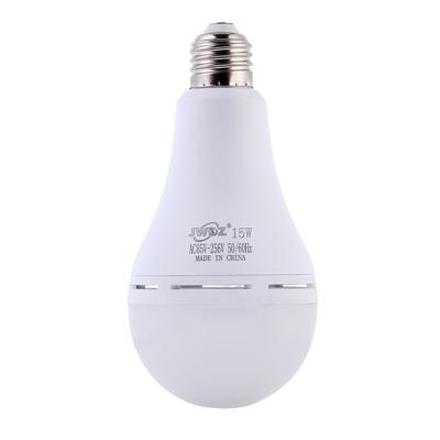 China Rechargeable LED Emergency Light Outlet Emergency Light Bulb for Power Outage Camping Outdoor Activity 15W 800LM E27 for sale