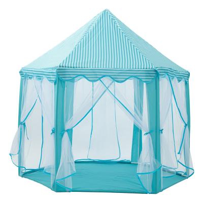 China Light Factory Directly Supply Automatic Double Layer Folding Portable Hexagon Pop Up Tent for sale