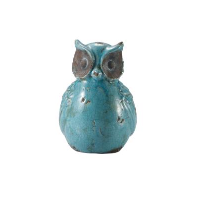 China Wholesale custom creative elegant owl shape vintage handcrafted home decoration for sale