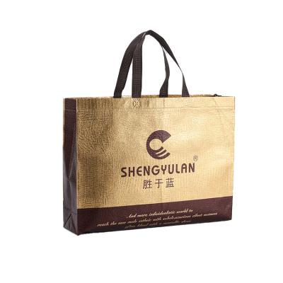 China 100% eco-friendly china supplier customs printing non woven shopping bag pp laminated nonwoven tote bag for sale