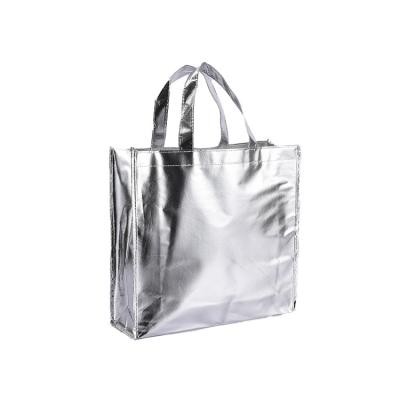 China 100% Eco-friendly Quality Custom Grocery Tote Reusable Shopping Nonwoven Grocery Bags With Printing Logo for sale