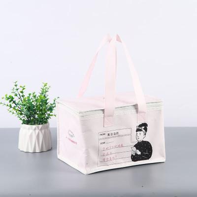 China Wholesale Custom Waterproof Insulating Disposable Thermal Cake Bag Thermal Cooler Packaging Bags for sale