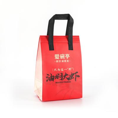 China Custom Waterproof Self Seal Food Bags Thermal Disposable Food Packaging Thermal Insulation Bag for sale