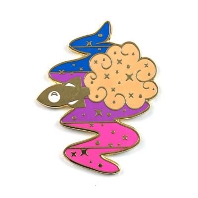 China Europe factory sale indirect colorful creative design animal enamel lapel pins VastGifts for decoration for sale