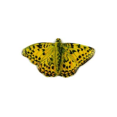 China Europe VastGifts Pin Maker Manufacturer Offset Print Stainless Steel Epoxy Coated Material with CMYK Printing Butterfly Lapel Pins for sale