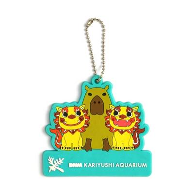 China Factory Direct Wholesale High Quality Eco-friendly Custom Cartoon Character VastGifts 3D Soft PVC Rubber Key Chain for sale