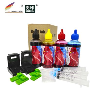 China Compatible Dye Refill Ink For HP 900 Ink 100ml 910 Inkjet Printer In Bottle uA bkcmy for sale