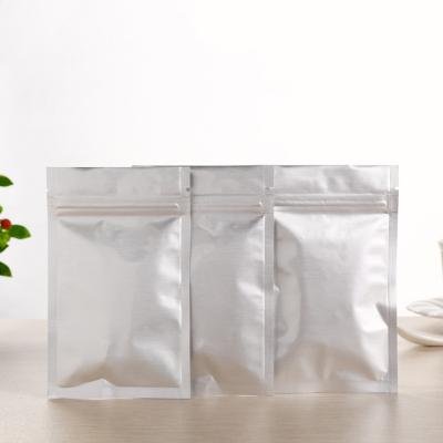 China LOKYO Mylar Aluminum Foil Bag 3 Side Seal Bags Wholesale Recyclable Cheap Resealable Aluminum Foil Packaging Bags for sale