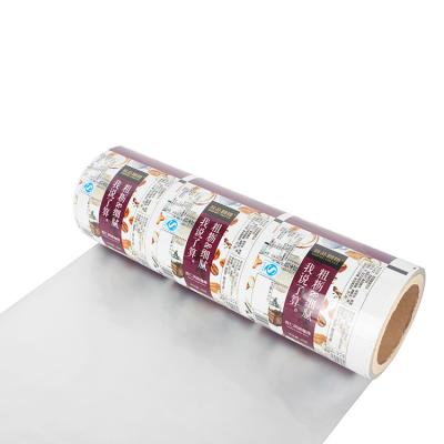 China LOKYO Recyclable Hot Selling Food Packaging Roll Film Food Grade Laminated PET Roll Film Mylar Plastic Film Roll for sale