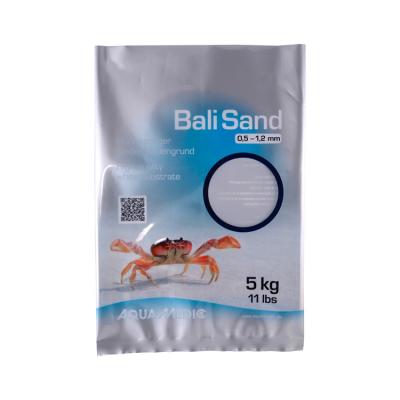 China LOKYO 5KG 11lbs Bali sand bag logo mylar bag custom nylon heat seal back seal packaging bag recyclable plastic bag for sale