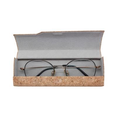 China Eco Boshiho Factory Folding Sunglasses Case Glass Cork Eco - Friendly Wooden Case for sale