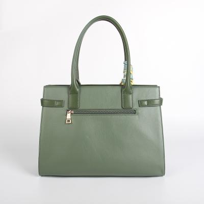 China Cheap Fashion Promotion Green Ladies Handbags For Women for sale