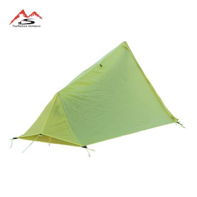 China 780g Only 15D Nylon Ultralight 1 Person Tent One Man Tent For Camping for sale