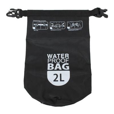 China Lightweight Roll Top Waterproof Dry Bag 190T Polyester PVC Coating for sale