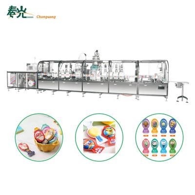 China Chunguang Full Vending Machine Low Cost High Efficiency Packing Machine Digital Control System For Cheese Ball for sale