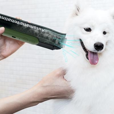 China Sustainable Professional USB Rechargeable Cordless Dog Hair Clippers Animal Hair Trimmer for sale