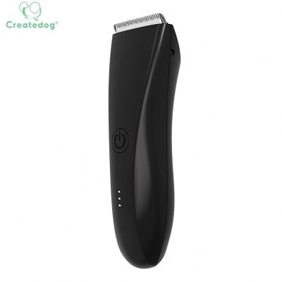 China Electric Waterproof Wet & Dry Hair Trimmer Hotel Groin Hygiene Ball Shaver Male Groin Trimmer for sale