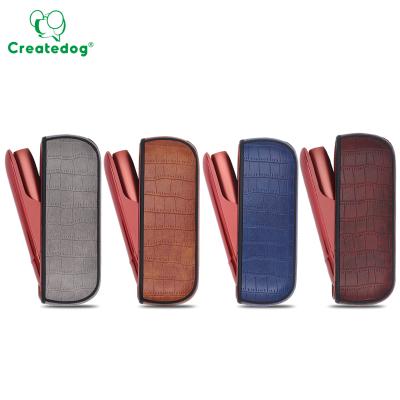 China PU Leather Warm Cover IQO Handmade Leather Case For Use With IQOS for sale