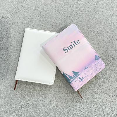 China DIY Craft DIY Blank Cover PU Leather A6 Printed Blank Journal Sublimation Printed for Printing Custom Gifts Hot for sale