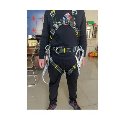 China Durable Climber Harness Mountaineering Rock Rescue Full Body Safety Belt Construction Workers Safety Belt for sale