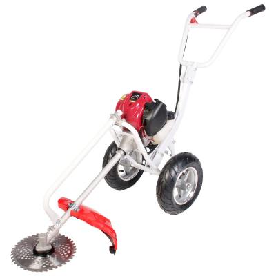 China New Design 2-Stroke Walk Behind ST52 Brush Cutter Grass Cutter Hand Push Brush Cutter for sale