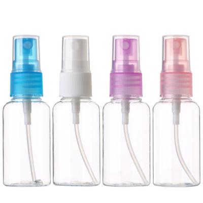 China MAYSURE Portable Empty Lotion Spray Pump Bottle 30ml 50ml 60ml Leak Proof Plastic Alcohol Packaging With Sprayer for sale