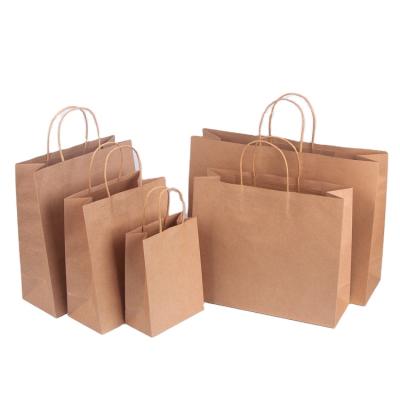 China MAYSURE Printing Craft Paper Bag Recyclable Paper Gift Bag Brown Kraft Custom Paper Bag for sale