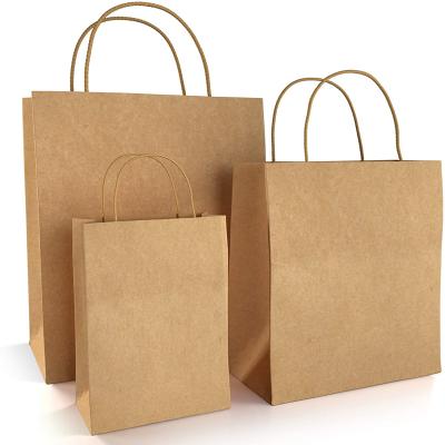 China MAYSURE Custom Recyclable Food Grade Kraft Paper Bag Recycled Brown Paper Bag With Logo Printed Kraft Paper Bag for sale