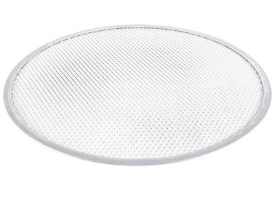 China RK Bakeware China-Pizza Hut Aluminum Crispy Pizza Screen/Pizza Mesh Screen for sale