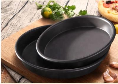 China RK Bakeware China Foodservice NSF Round Aluminum Cake Pan, Hard Coat Round Pizza Pan for sale