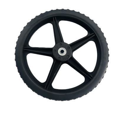 China Industry 12 inch plastic wheels for garden farm lawn mower wheelchair wheel for sale