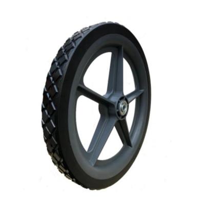 China wheel barrow 12 inch plastic wheels for garden farm lawn mower for sale