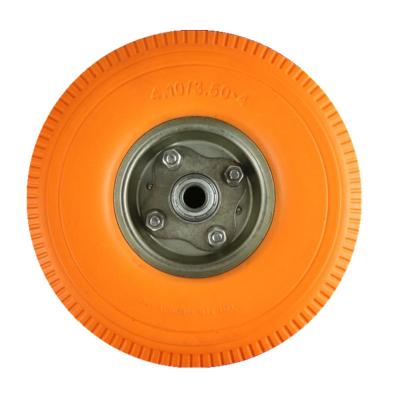 China Machinery Repair Shops 10 Inch 3.50-4 Wheel Trolley Pneumatic Rubber Tire For Sack Truck for sale