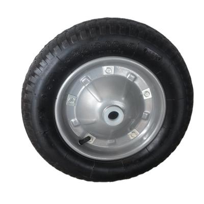 China Heavy Duty Pneumatic Rubber Trolley Wheel 3.00 / 3.25-8 For Wheelbarrow for sale