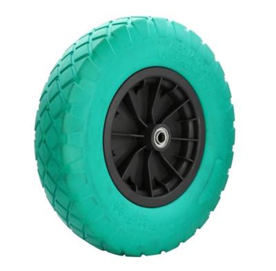 China Factory Wheels Universal 16 Inch X 400-8 Directional PU Foam Wheel for sale