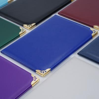 China PU Diploma Cover A4 Certificate Holder PU, Custom Blank Leather Certificate Folder With Logo, Diploma Certificate Cover For Sale for sale